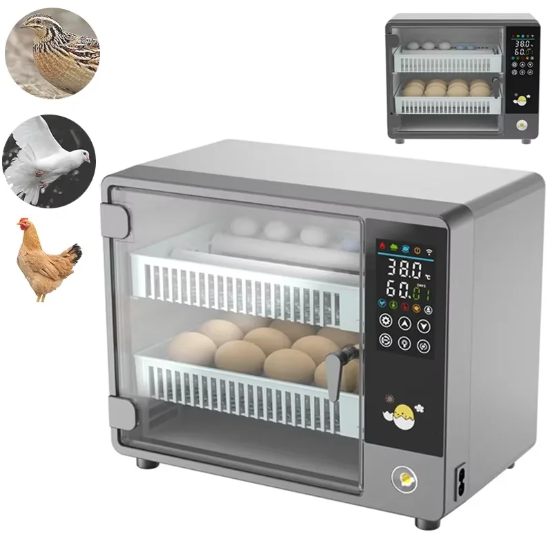 Poultry Incubator - Intelligenter Automatischer Eierinkubator Brutmaschine mit Digitaler